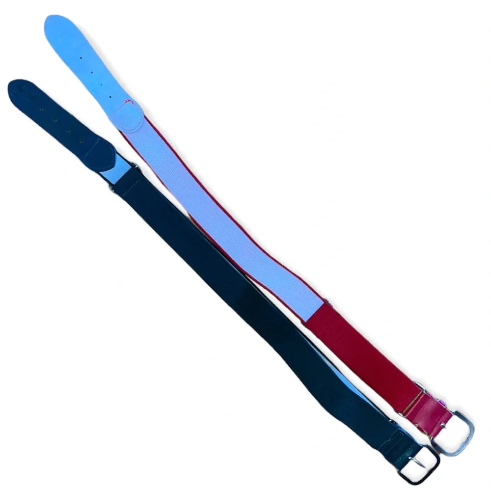 Bundle of 2 Elastic Baseball Belts